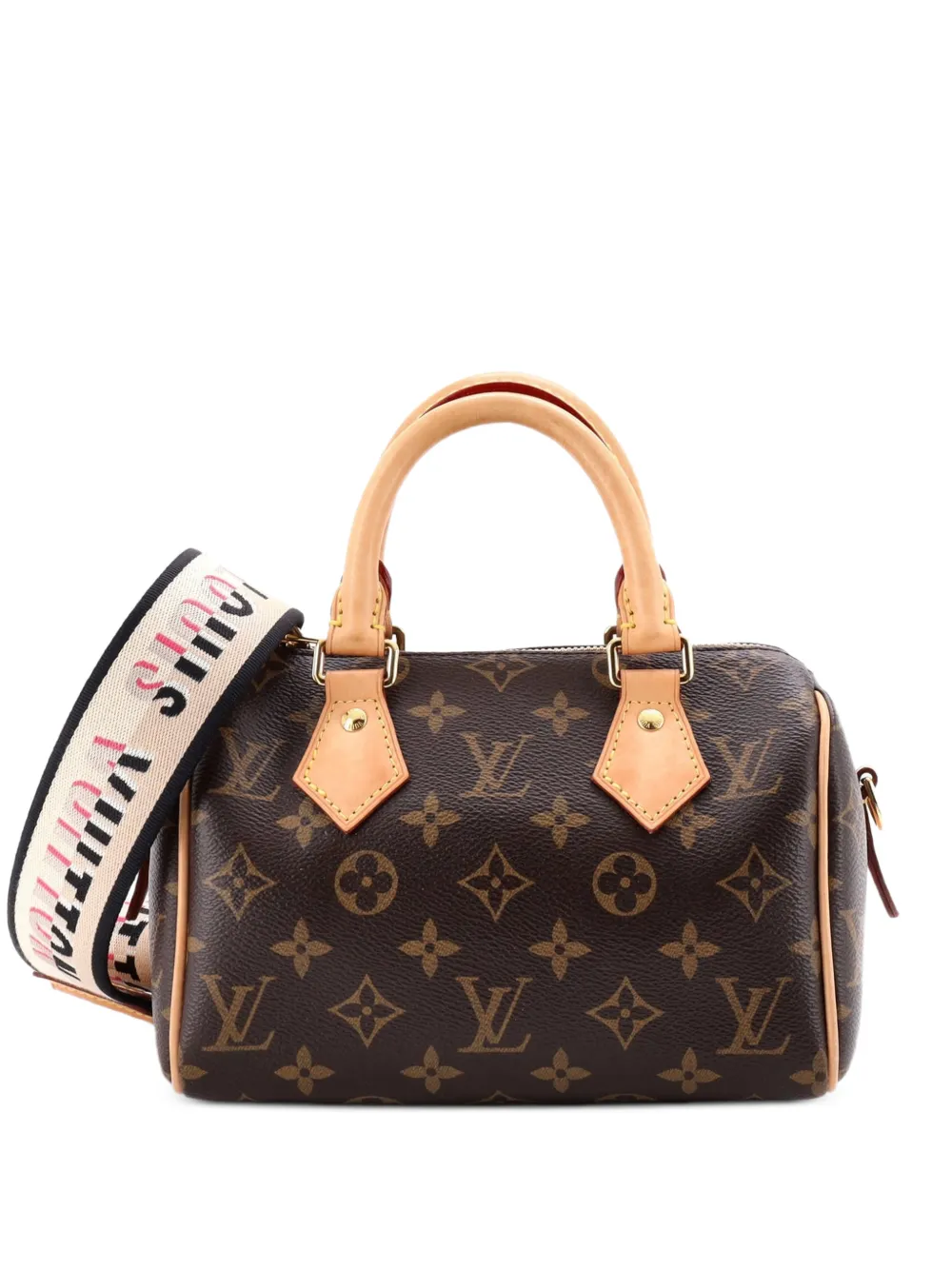 Louis Vuitton Pre-Owned Speedy Bandouliere Bag Monogram Canvas 20 crossbody bag - Brown