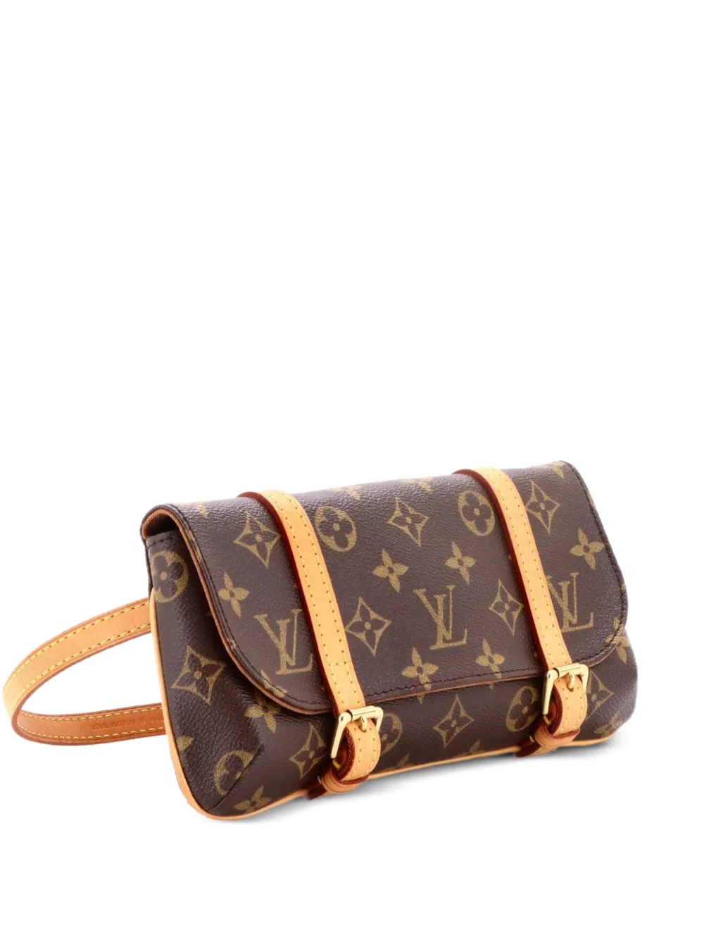 Louis Vuitton Pre-Owned Marelle Waist Bag Monogram Canvas belt bag - Marrone