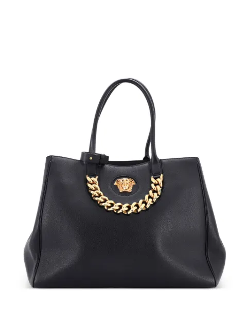 Versace Pre-Owned grand sac cabas La Medusa en cuir à bride en chaîne