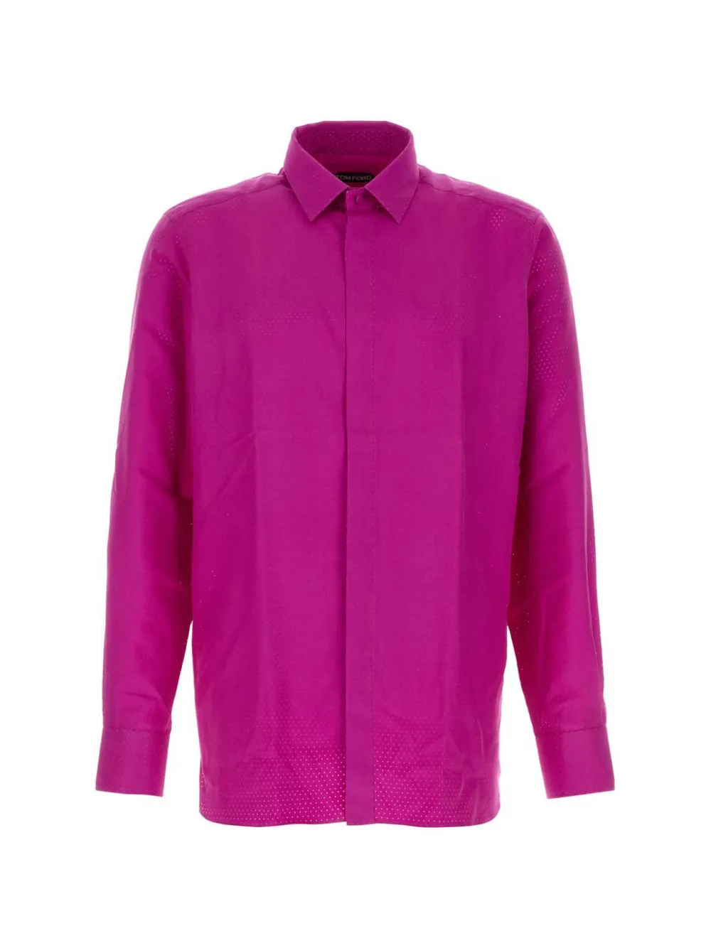 TOM FORD long-sleeves silk shirt - Rosa