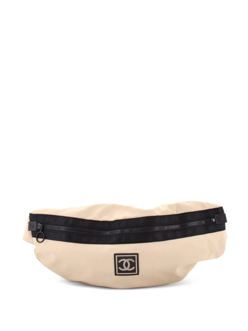 CHANEL Pre-Owned Sport Line Waist Bag Nylon XL belt bag - Nero