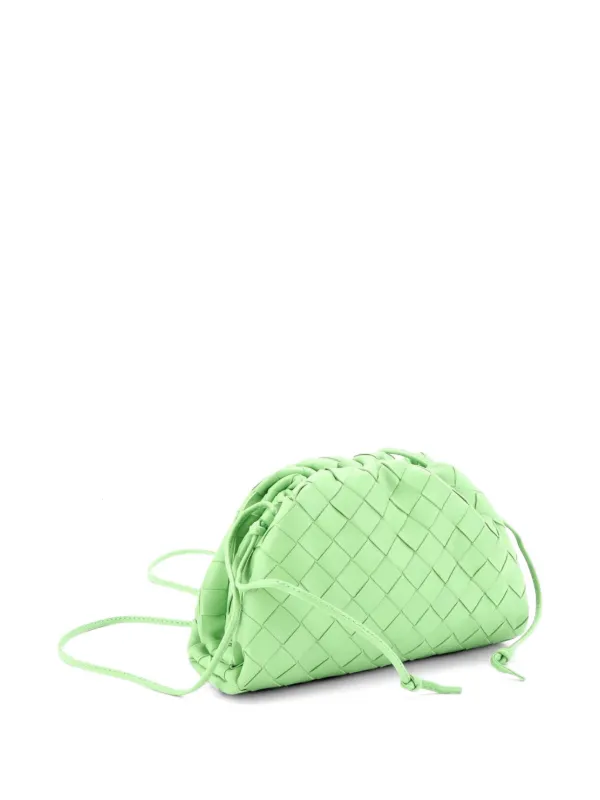 Bottega Veneta Pre-Owned ザ ポーチ イントレチャート ナッパ ミニ 