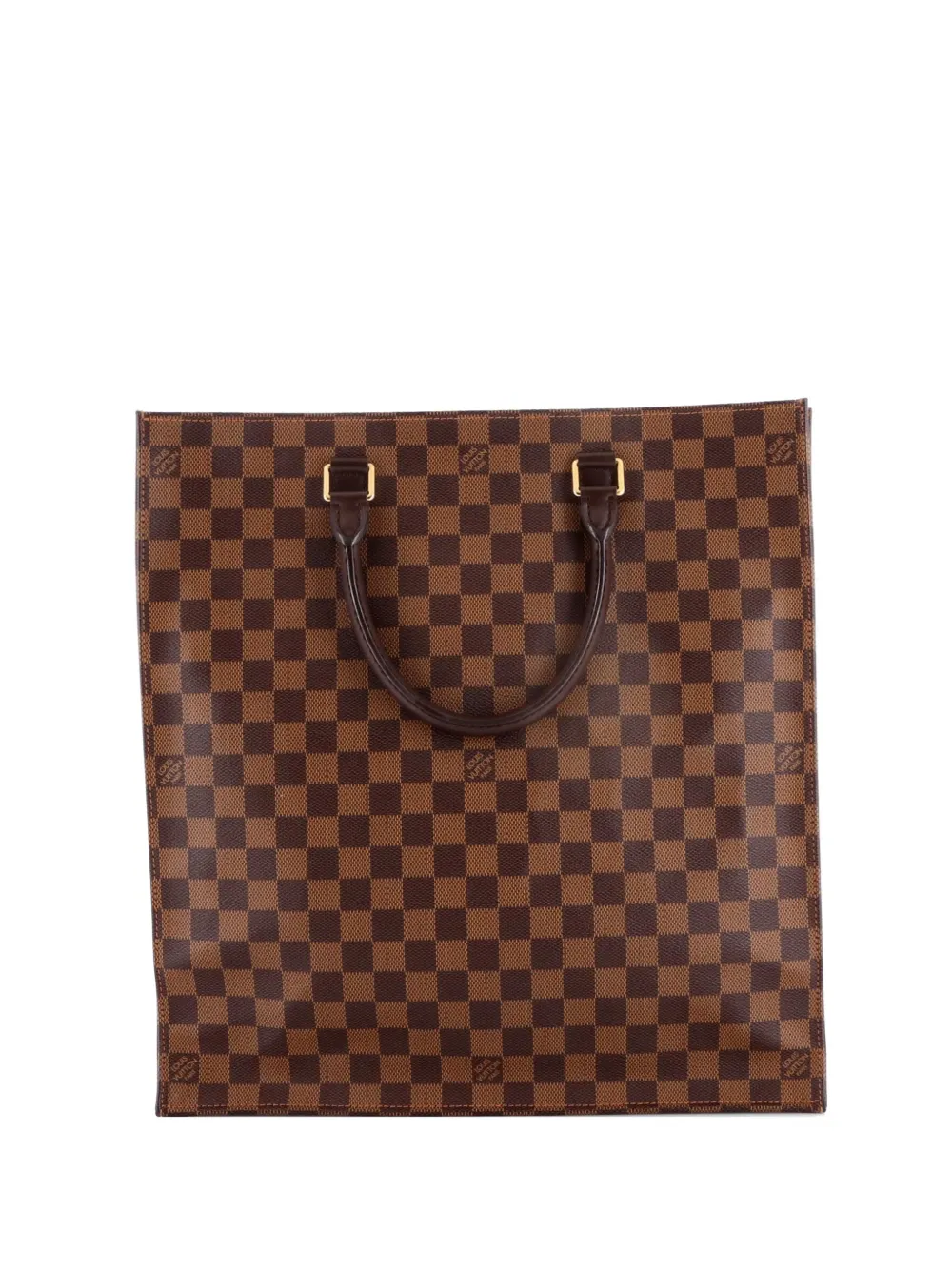 Louis Vuitton Pre-Owned Sac Plat Bag Damier tote bag - Marrone