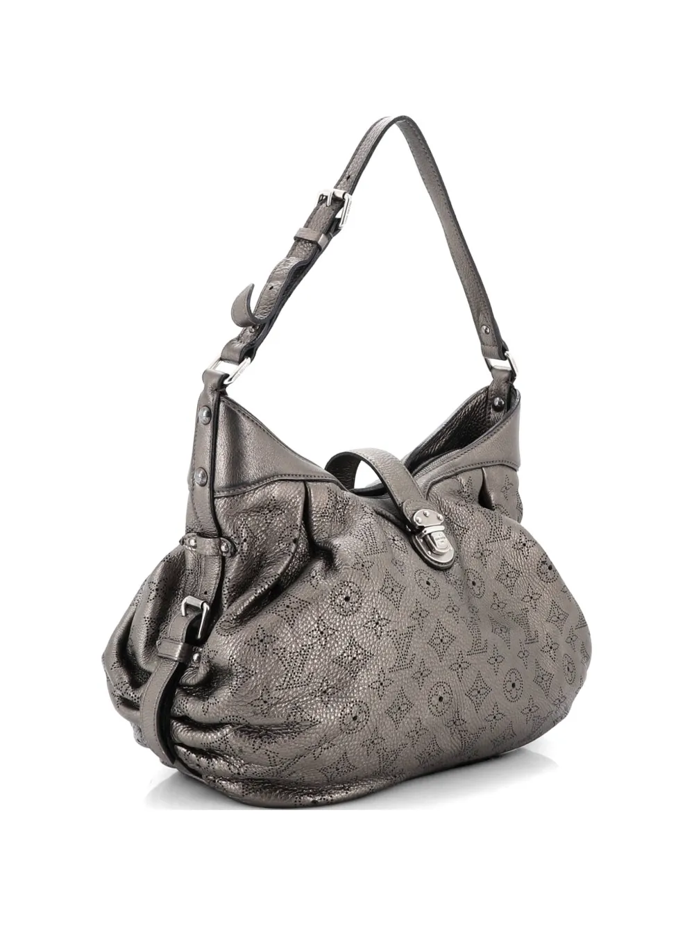 Louis Vuitton Pre-Owned XS Mahina Leather crossbody bag - Effetto metallizzato