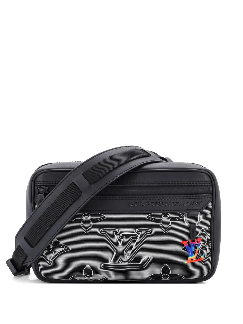 Louis Vuitton Pre-Owned Expandable Messenger Bag Limited Edition 2054 Monogram Textile crossbody bag - Nero