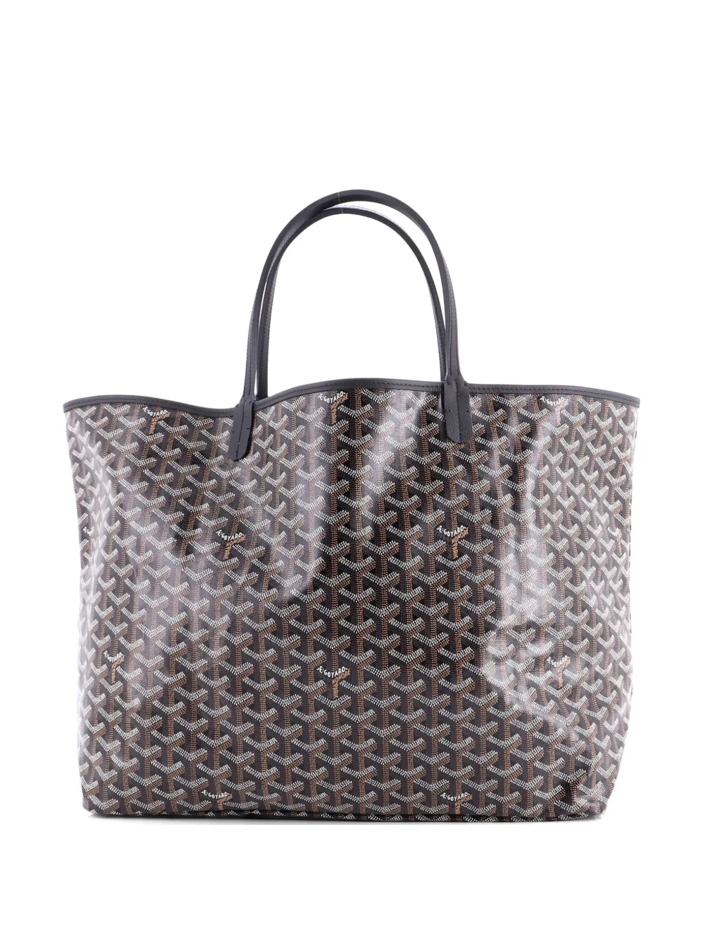 Goyard Pre-Owned Saint Louis Coated Canvas GM tote bag - Nero