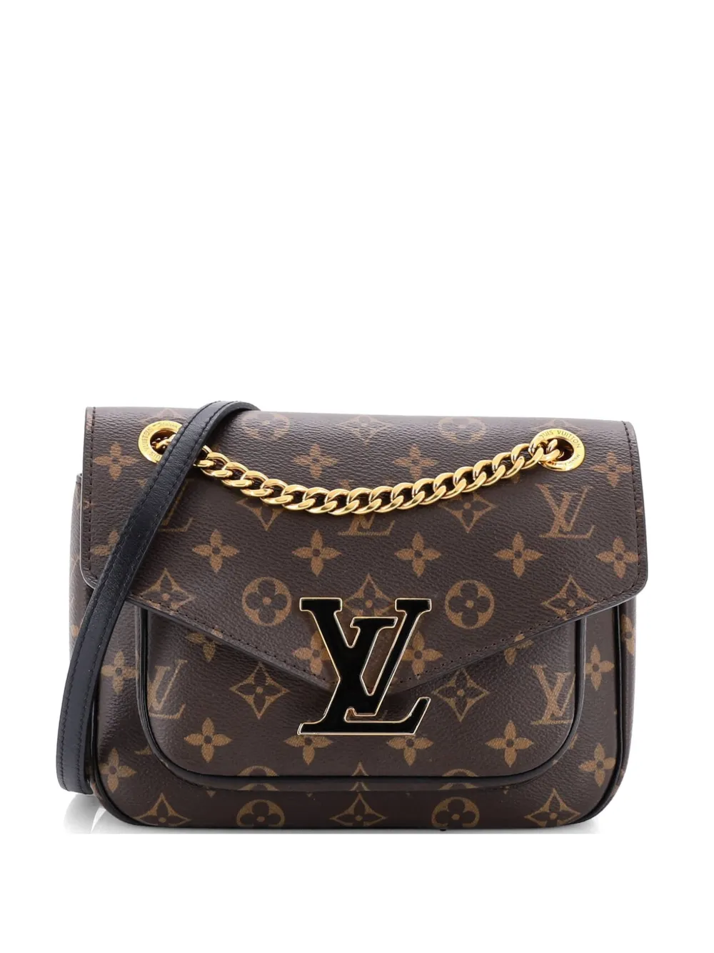 Louis Vuitton Pre-Owned Passy Handbag Monogram Canvas crossbody bag - Braun