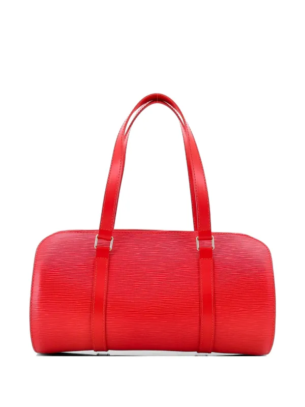 Louis Vuitton Pre-owned Soufflot Epi Leather Handbag in Red