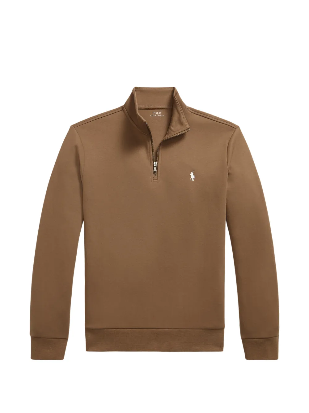 Polo Ralph Lauren Pony quarter-zip sweatshirt - Marrone