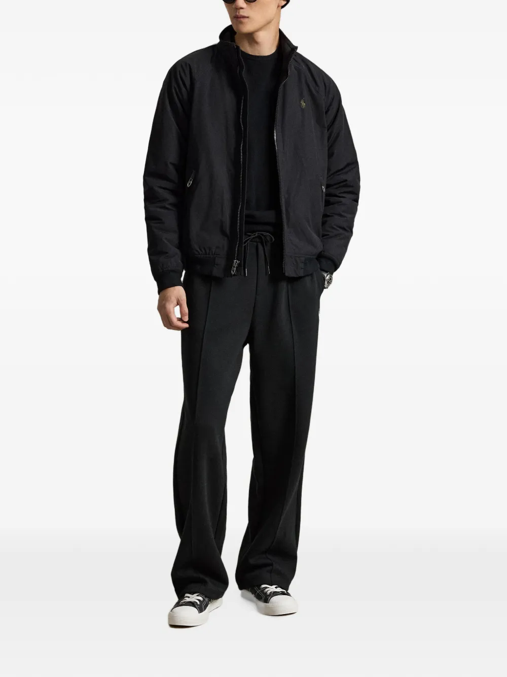 Polo Ralph Lauren Trainingsbroek met geborduurd logo Zwart