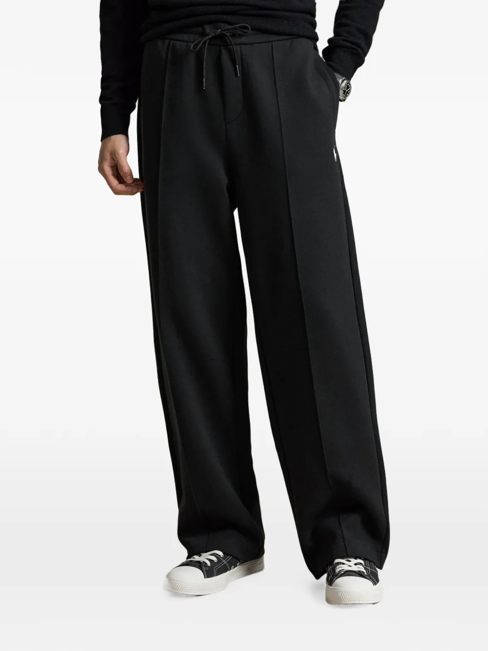 Polo Ralph Lauren Trainingsbroek met geborduurd logo Zwart