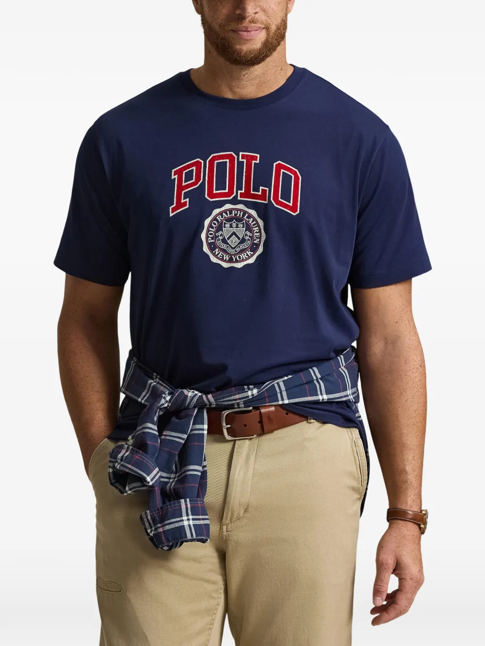 Polo Ralph Lauren T-shirt met logoprint Blauw