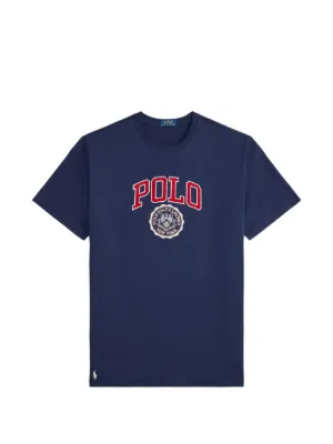 Polo Ralph Lauren Lauren logo-printed crew-neck T-shirt | Blue