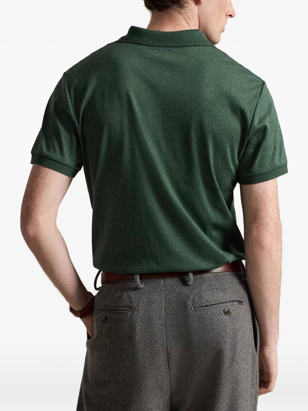 Polo Ralph Lauren Poloshirt met geborduurde pony Groen