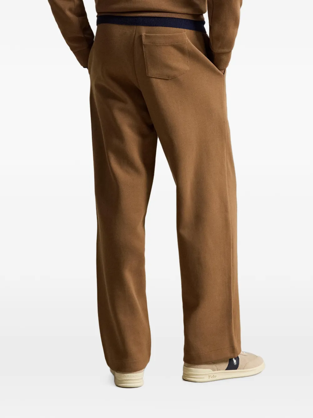 Polo Ralph Lauren Straight trainingsbroek met trekkoordtaille Bruin
