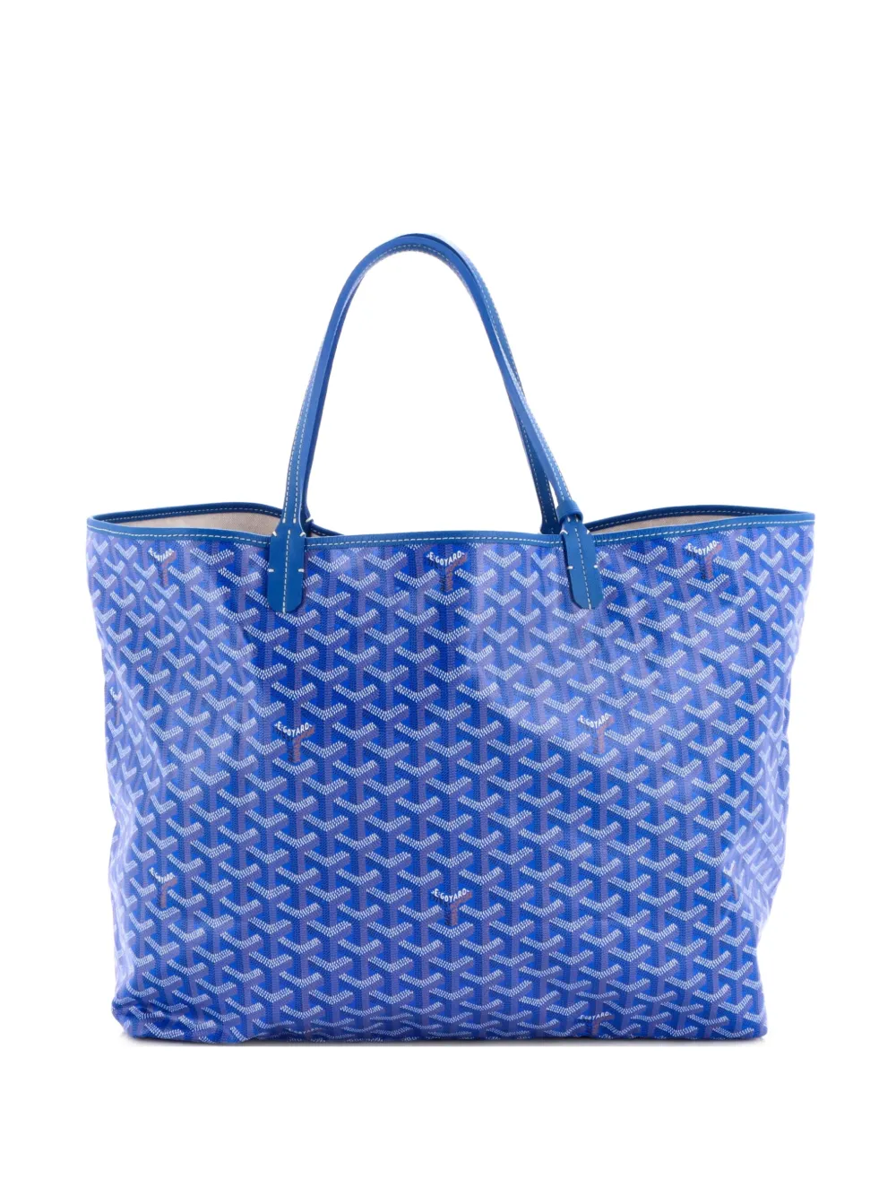 Goyard Pre-Owned Saint Louis Coated Canvas GM tote bag - Blu
