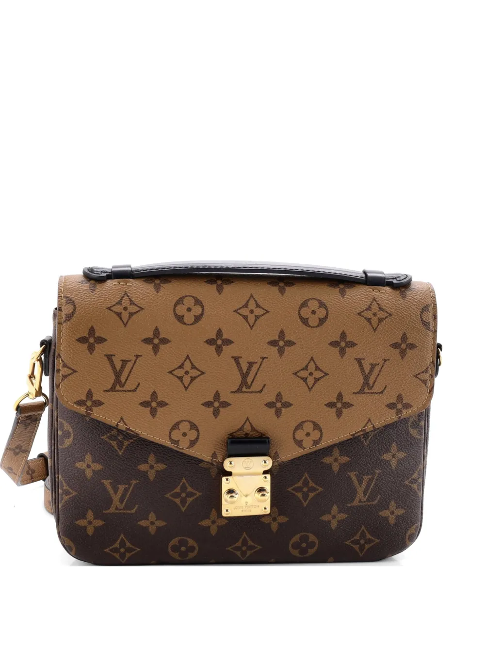 Louis Vuitton Pre-Owned Pochette Metis Reverse Monogram Canvas crossbody bag - Braun
