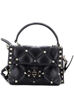 Valentino Garavani Pre-Owned キャンディスタッズ トップハンドル 