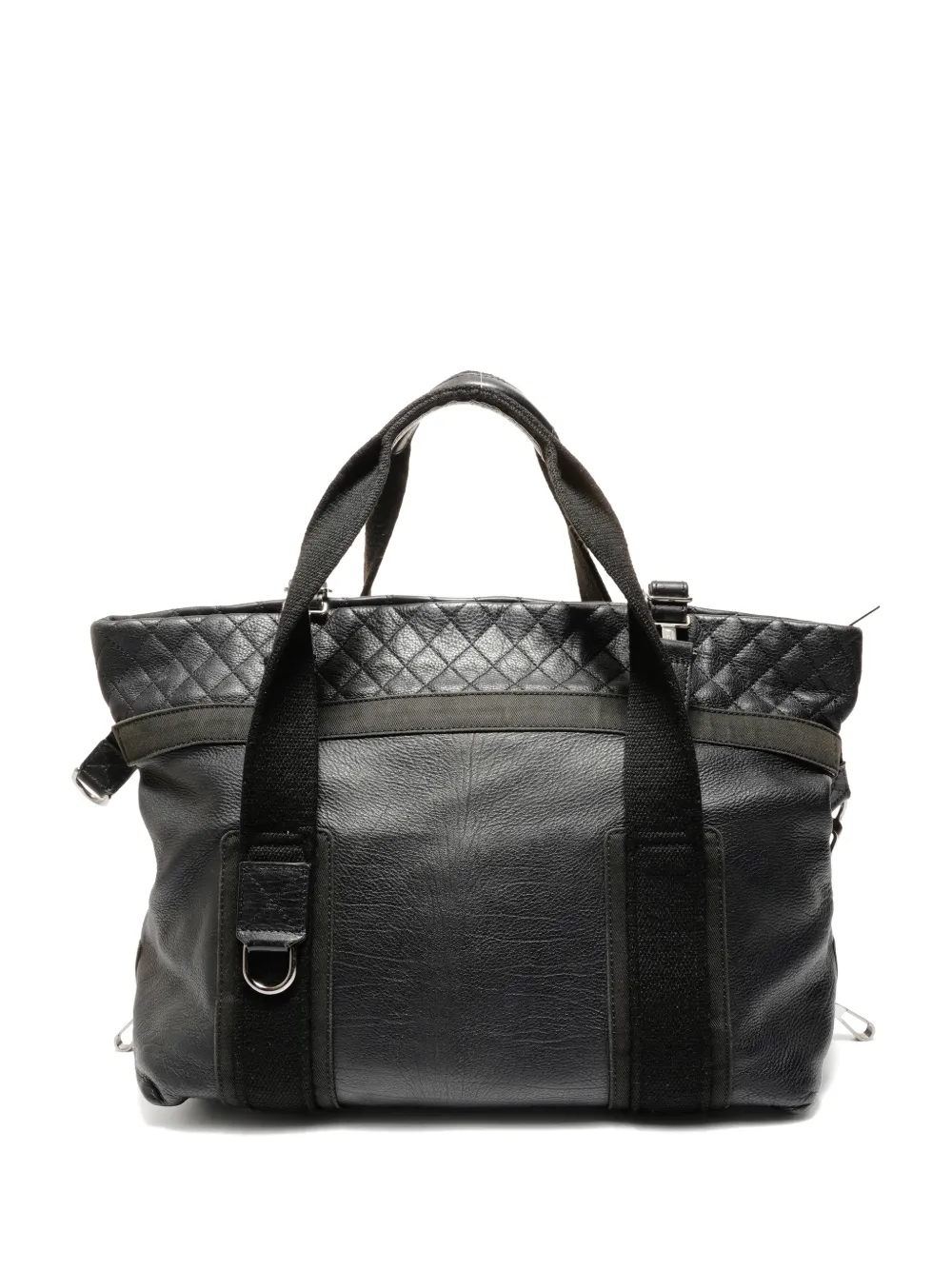  Chanel Pre-owned 2008-2009 Quilted Leather Shoulder Bag - Black 