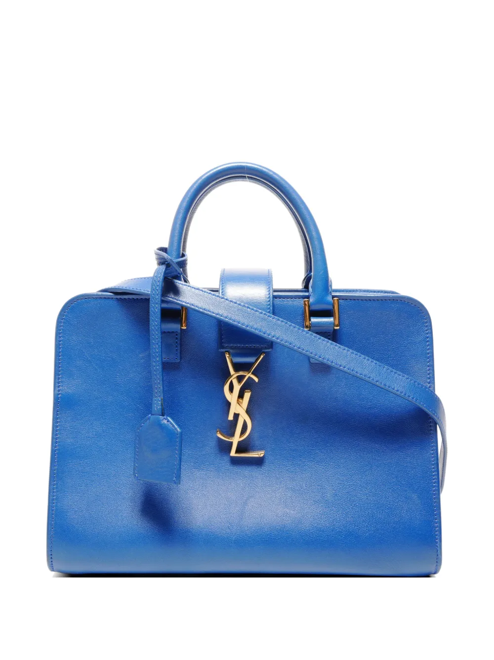 Saint Laurent Pre-Owned 2010-2014 Cabus leather bag - Blau