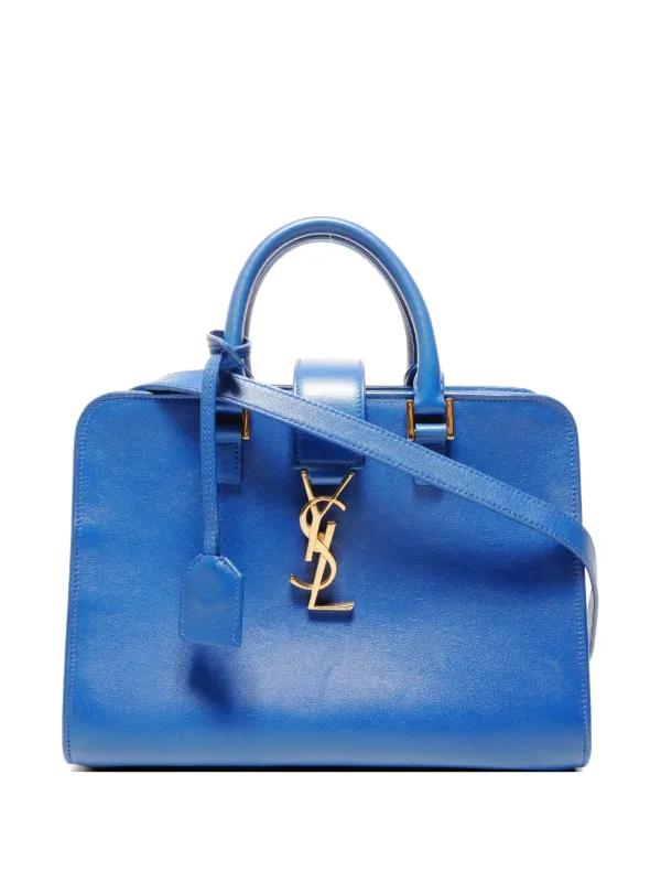 Saint Laurent Pre-Owned 2010-2014 カバス レザーバッグ | ブルー 