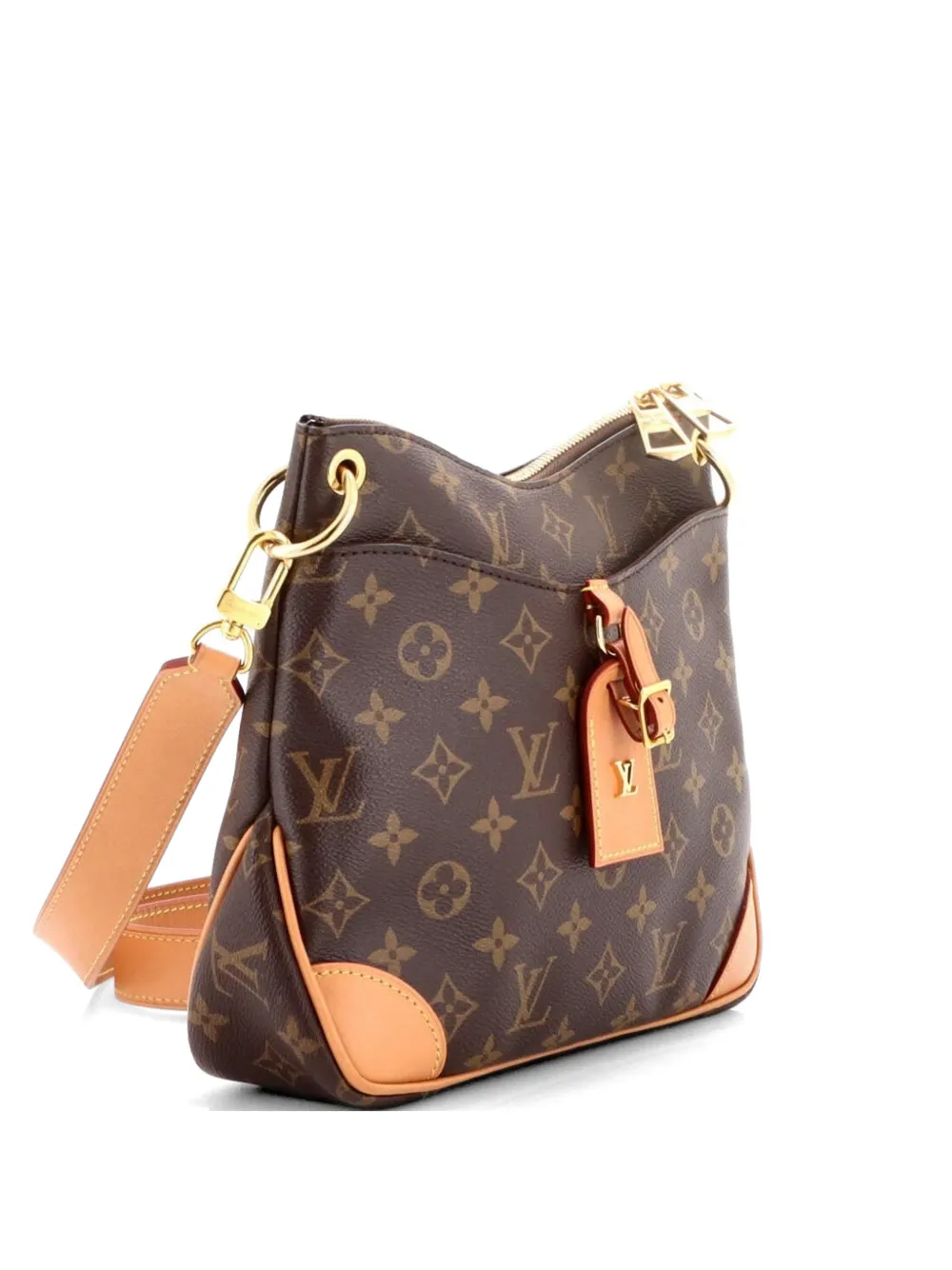 Louis Vuitton Pre-Owned Odeon NM Handbag Monogram Canvas PM crossbody bag - Marrone