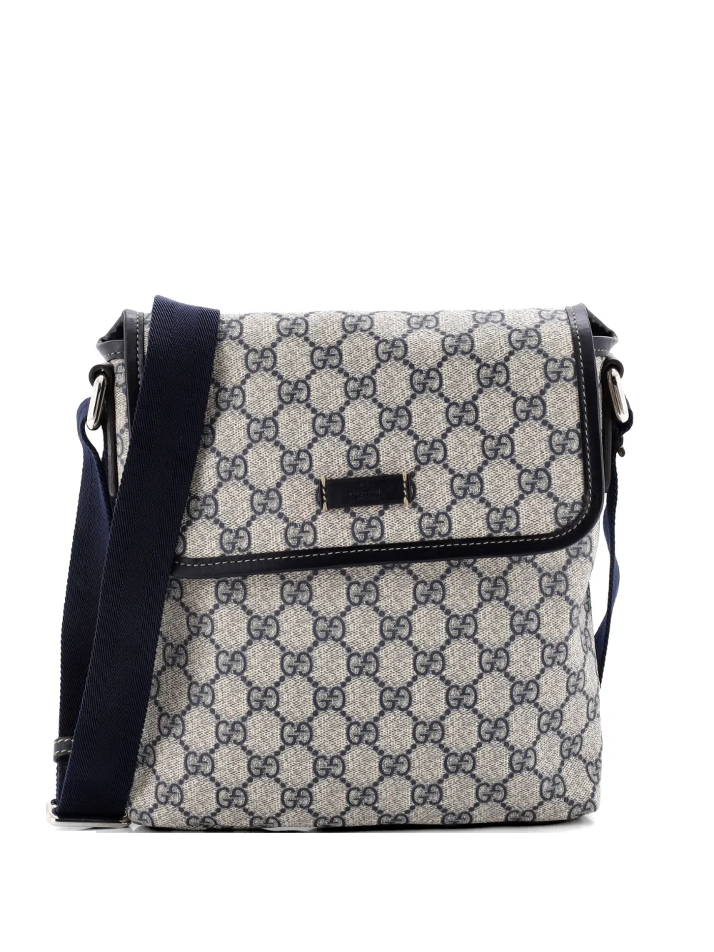 Gucci Pre-Owned Flap Messenger GG Coated Canvas Small crossbody bag - Multicolore