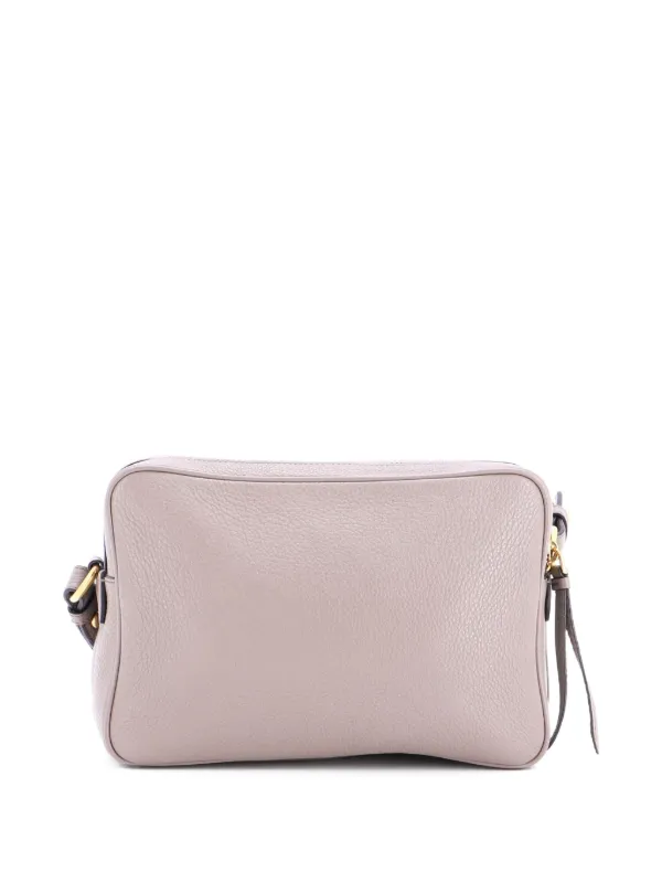Prada Pre-Owned ダブルジップ カメラバッグ ヴィッテロフェニックス