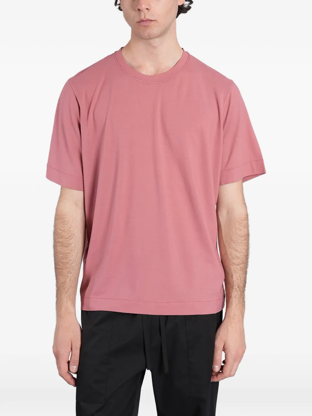 crew-neck short-sleeve T-shirt