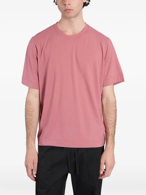 ALPHA STUDIO crew-neck short-sleeve T-shirt