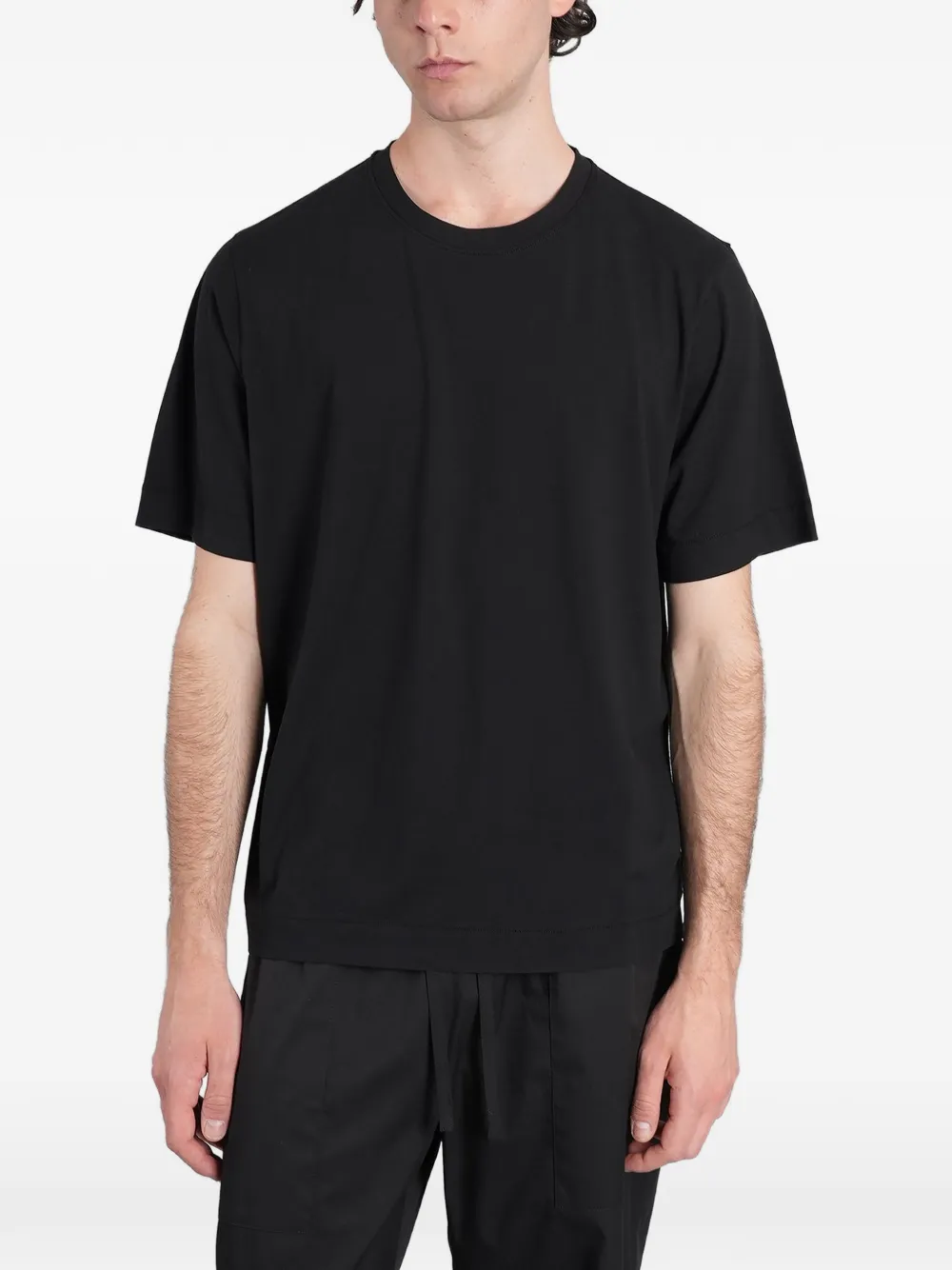 crew-neck short-sleeve T-shirt