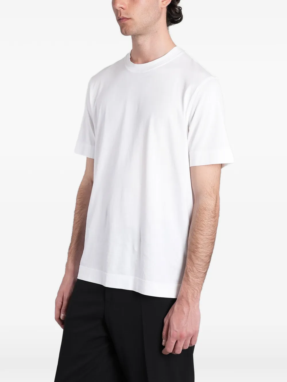 Tagliatore T-shirt met ronde hals Wit