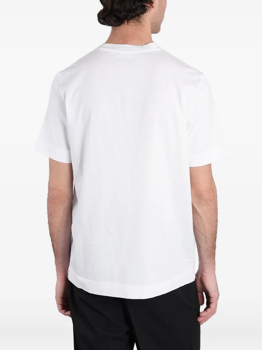 Tagliatore T-shirt met ronde hals Wit