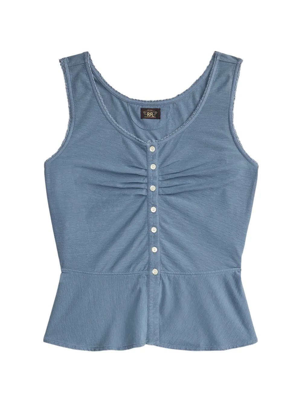 Ralph Lauren RRL Top con ruches - Blu