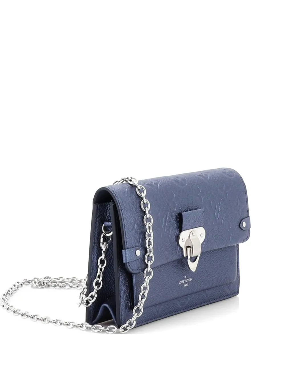 Louis Vuitton Pre-Owned Vavin Chain Wallet NM Monogram Empreinte Leather crossbody bag - Blu