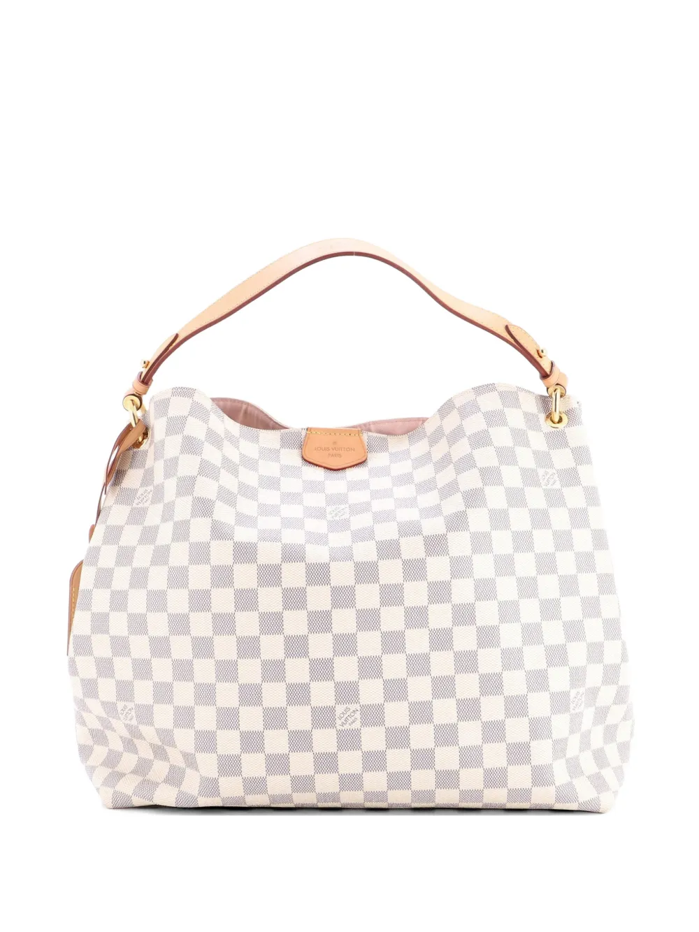 Louis Vuitton Pre-Owned Graceful Handbag Damier MM hobo bag - Bianco