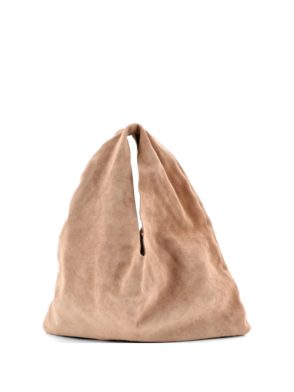 The Row Pre-Owned Bindle Suede Small hobo bag - Toni neutri