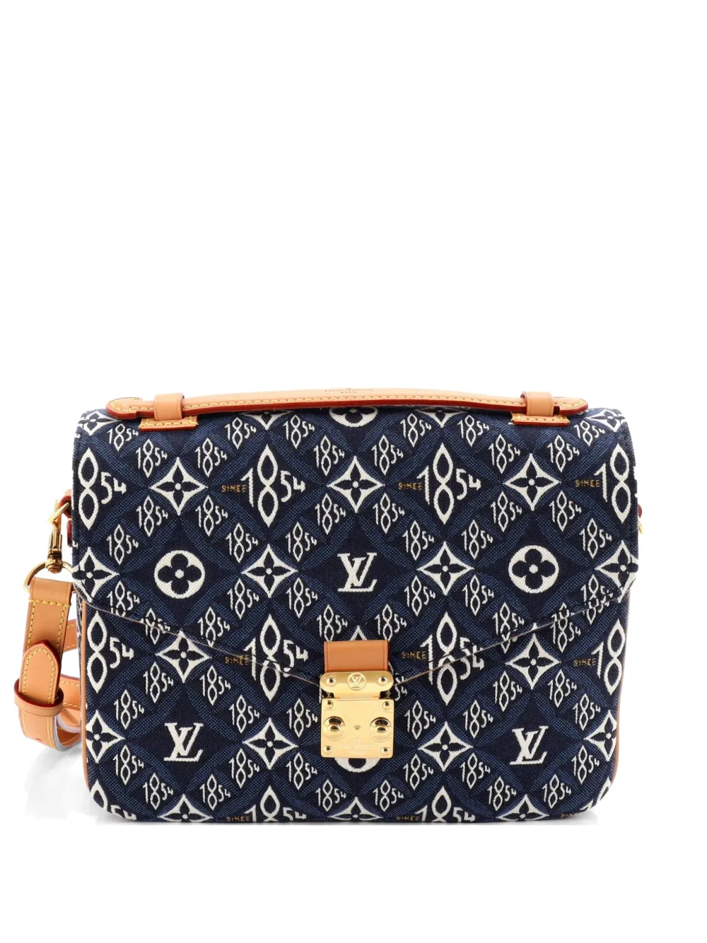 Louis Vuitton Pre-Owned Pochette Metis Limited Edition Since 1854 Monogram Jacquard crossbody bag - Blu