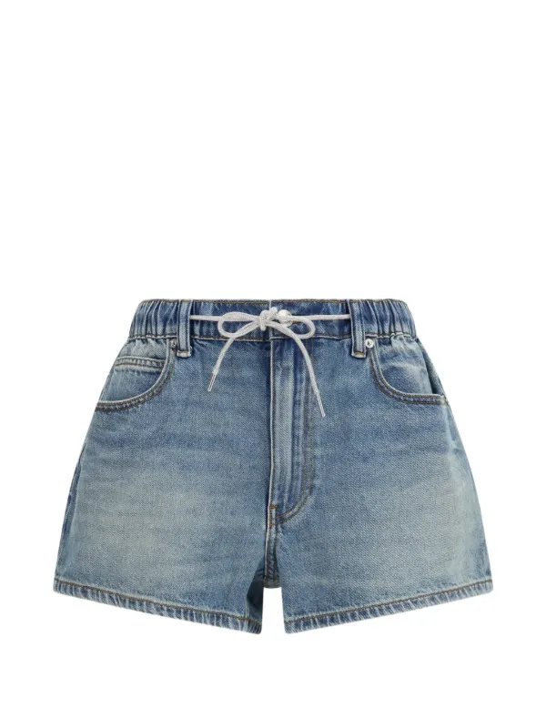 Alexander Wang ビジューショートパンツ | ブルー | FARFETCH JP