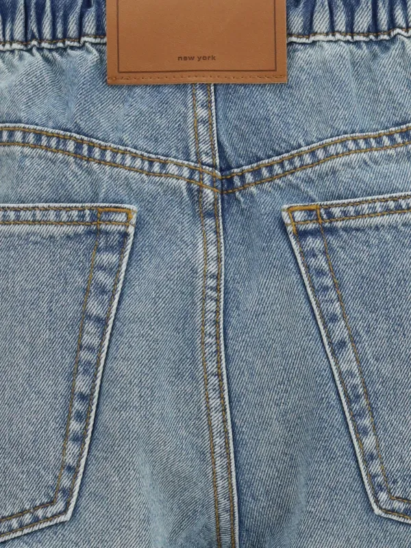 Alexander Wang ビジューショートパンツ | ブルー | FARFETCH JP