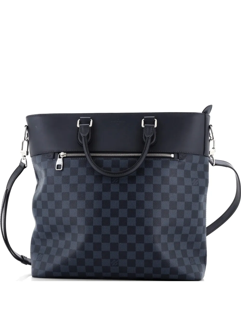 Louis Vuitton Pre-Owned Newport Tote Damier Cobalt satchel - Blu