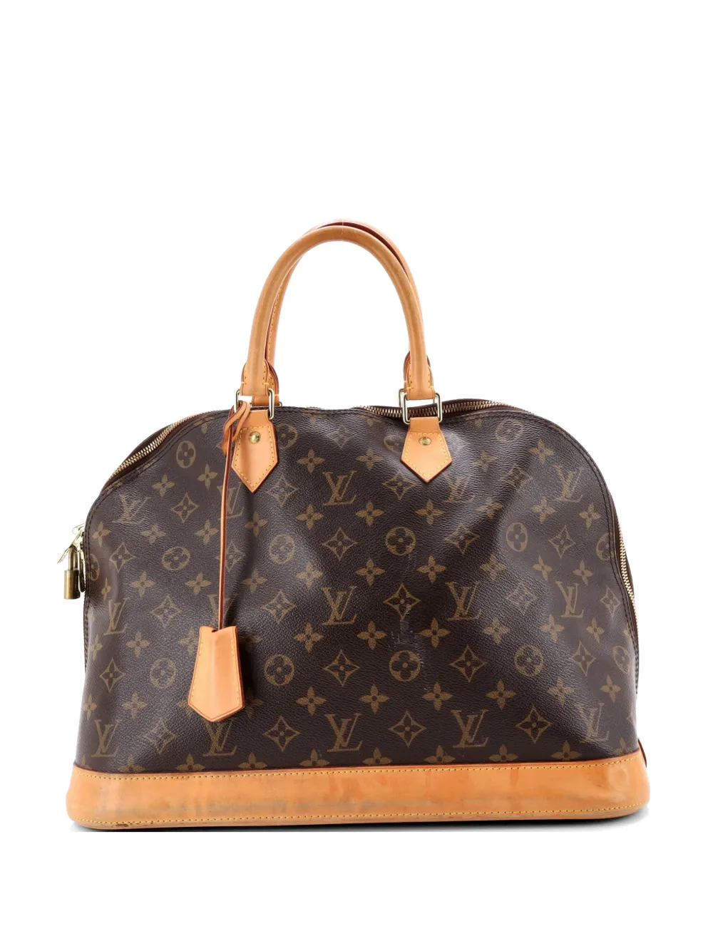 Louis Vuitton Pre-Owned Alma Handbag Monogram Canvas GM satchel - Braun