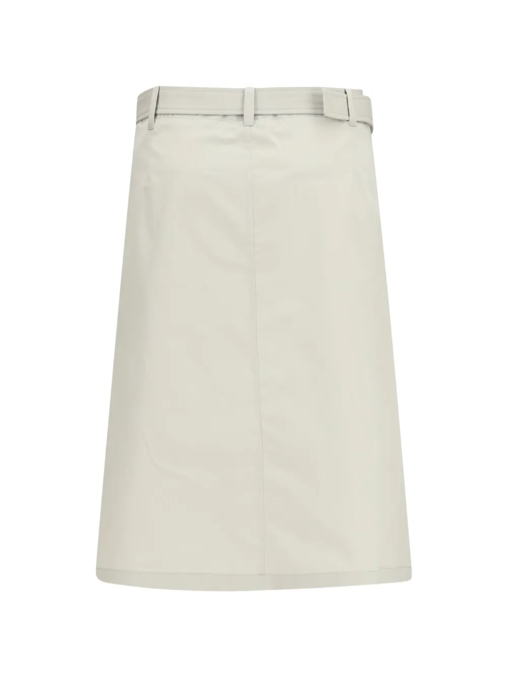 Rier cotton A-line skirt - Toni neutri