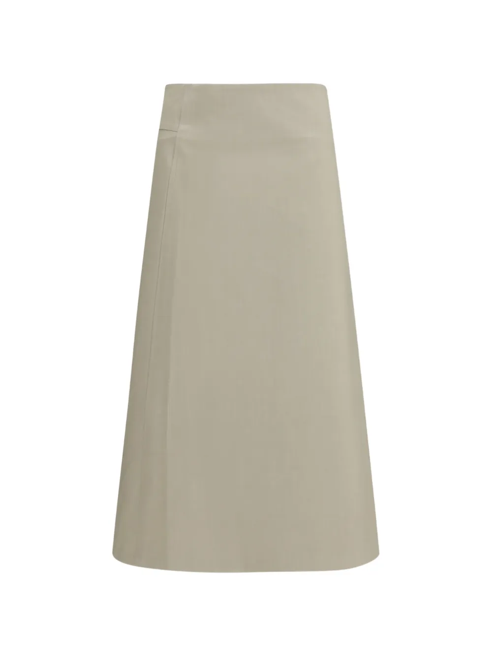 Rier cotton A-line skirt - Toni neutri
