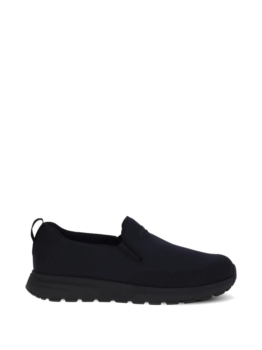 Prada jersey slip-on sneakers - Blau