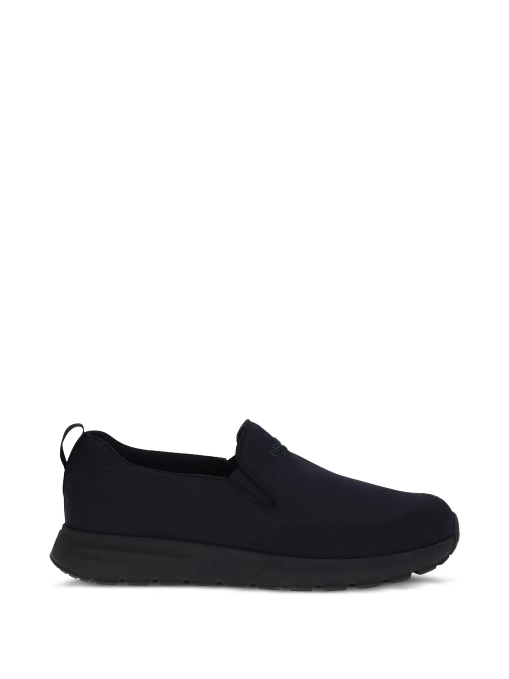 Prada jersey slip-on sneakers - Blau