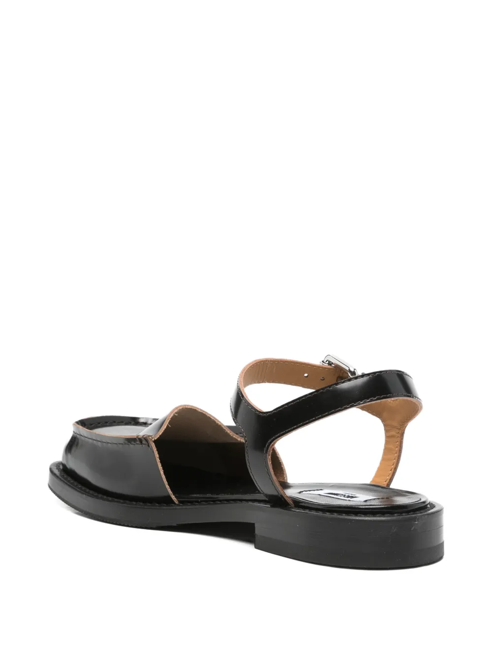 Moschino buckle-strap pumps Zwart