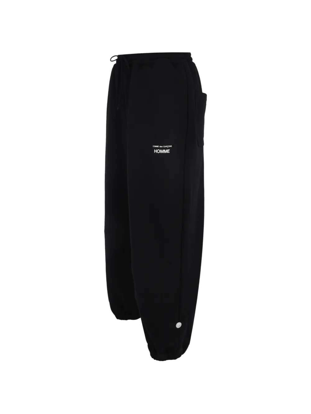 Comme des Garçons Homme Broek met trekkoord Zwart