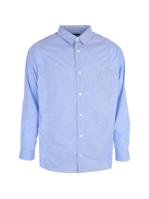 Comme des Garçons Homme gingham panel shirt