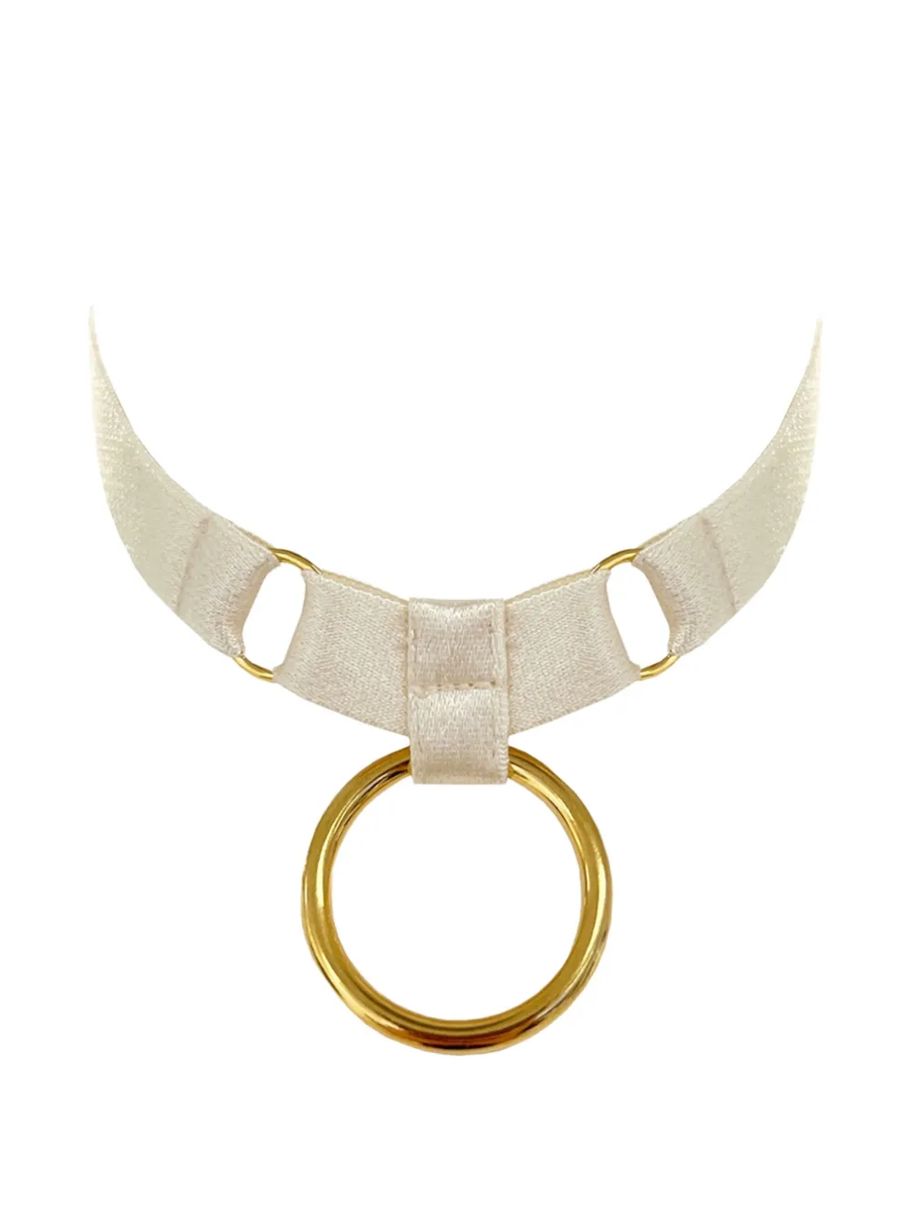 Bordelle Signature Ring Collar In Neutral